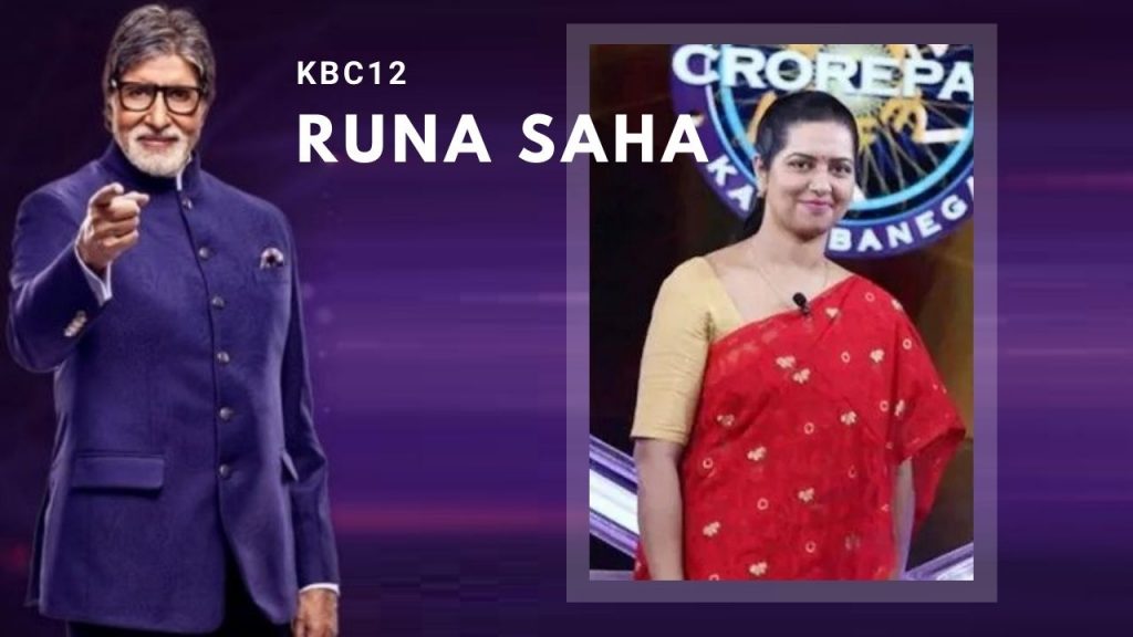 Runa Saha reached hot seat without playing Fastest Finger First