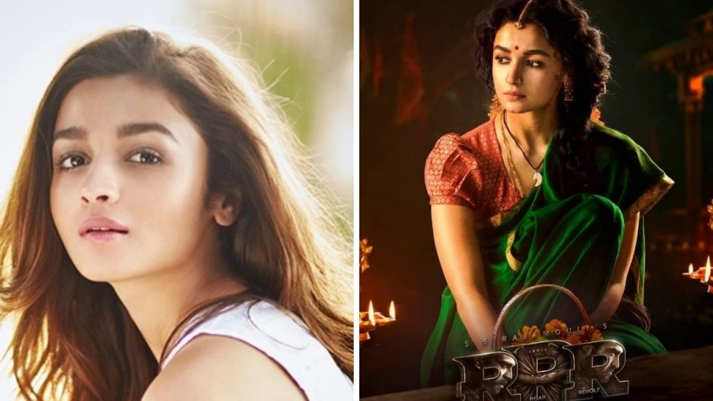 Alia Bhatt First Look Out of New Film RRR Alia as Sita
