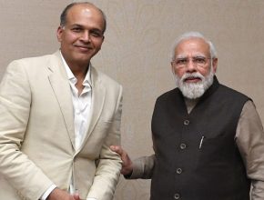 Ashutosh Gowariker and Prime Minister Narendra Modi